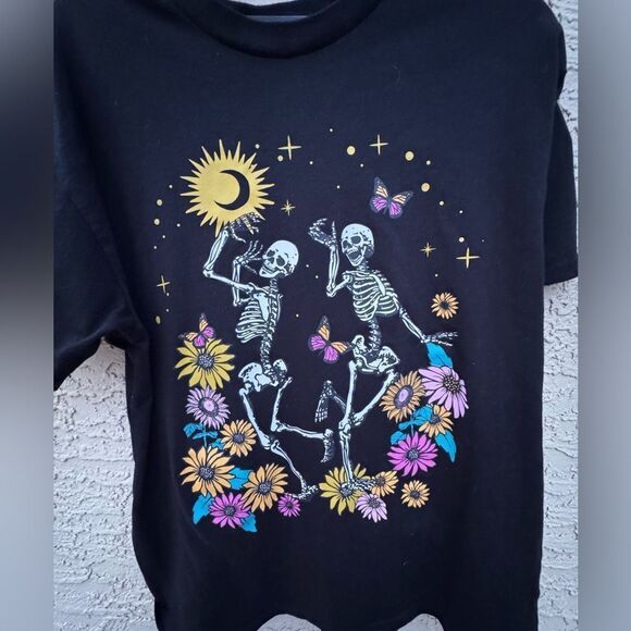 Social Scene Dancing Skeletons EUC SZ XS - Picture 8 of 8